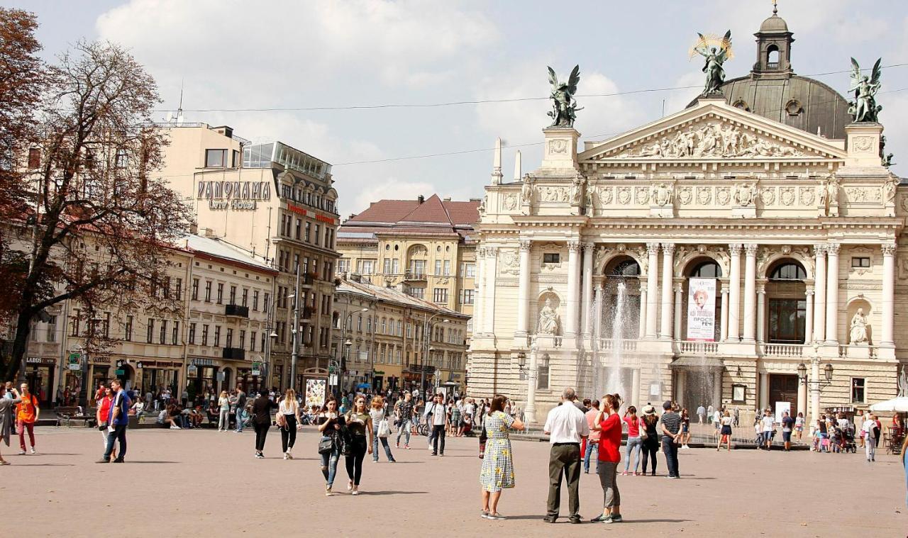 Simfonia Lwiw Apartment Lviv Bagian luar foto